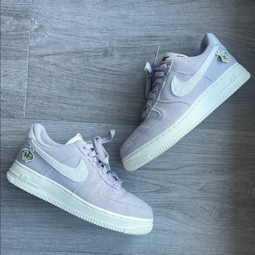 Nike Air Force 1 ’07 LX “Phantom Butterfly / Pastel Reveal” Sneakers Women’s 7